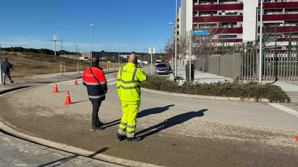 Nuevas plazas de aparcamiento en las calles de Parque Venecia, Zaragoza